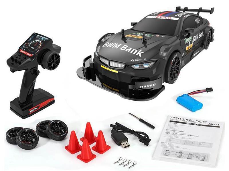 2.4G 4-Channel Remote Control BMW Full  Scale 4WD Racing Car