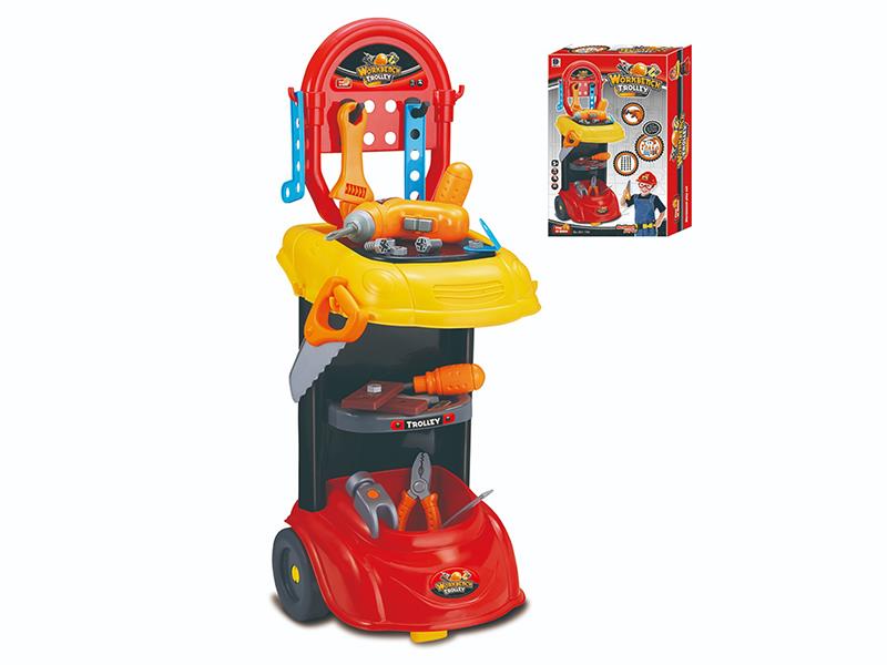 Electric Drill Tool Cart Set