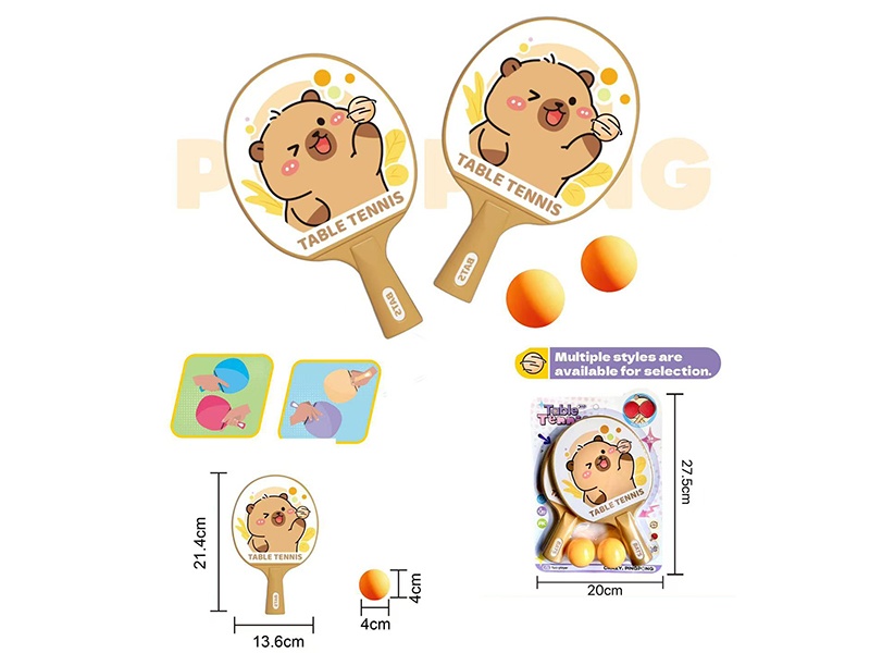 Capybara Table Tennis
