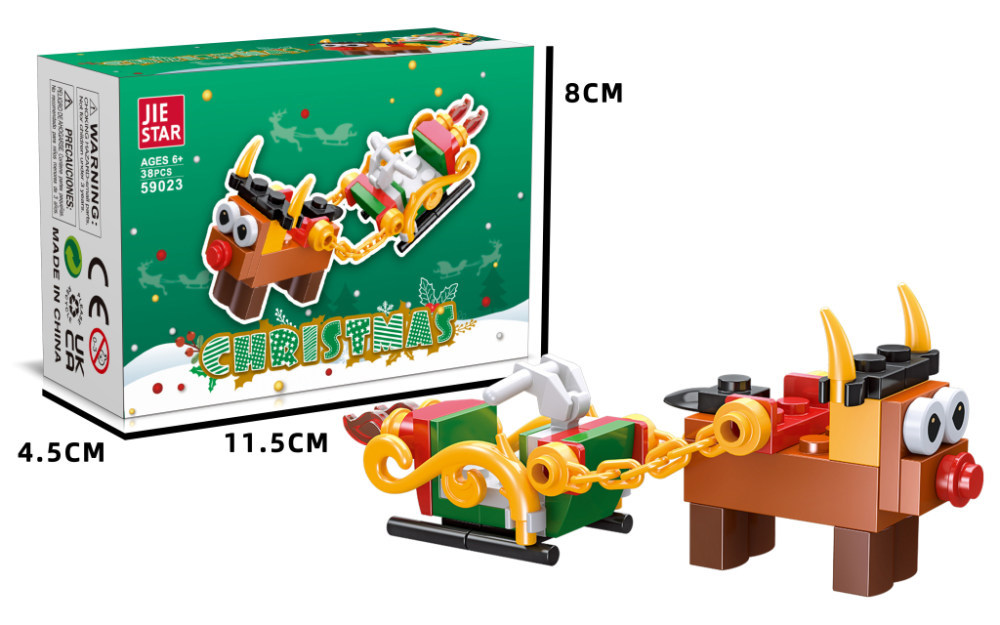 Christmas Small Building Blocks 38pcs