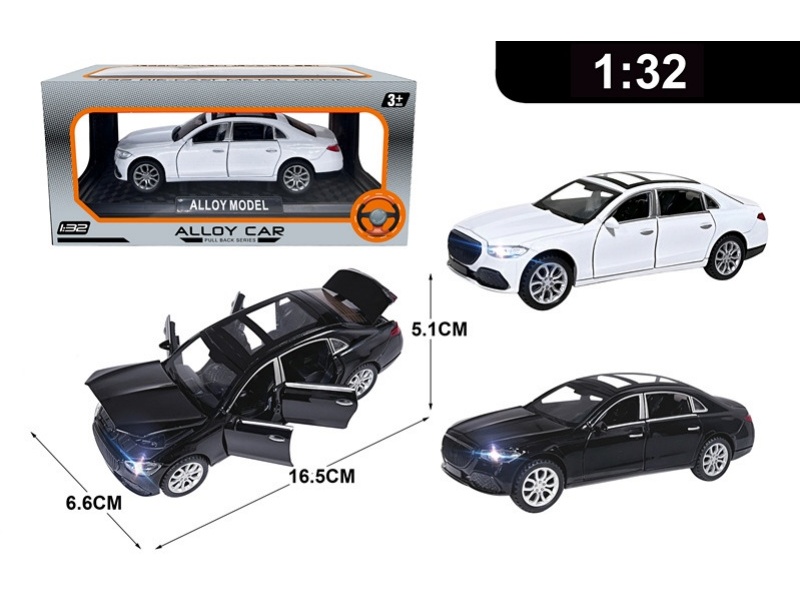 1:32 Alloy Model Stand Window Box Rebound Force/With Light And Sound, 3 Ag13 Batteries Included