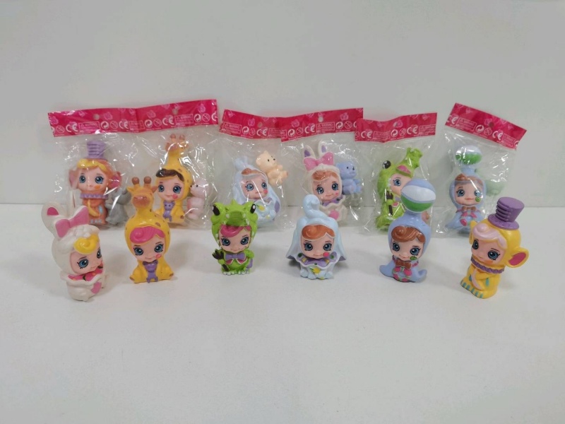 2.5-Inch Vinyl Blind Box Animal Baby With Small Accessories