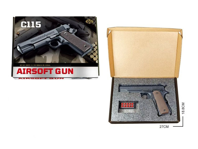 1911- All-Alloy With Tiger-Shaped Safety Guard - Matte Black