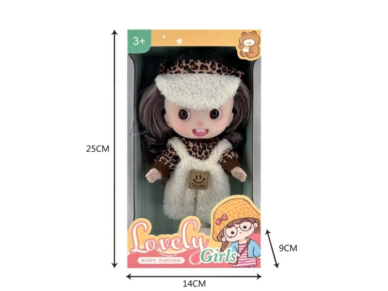 22Cm 3D Real Eye Fun Doll