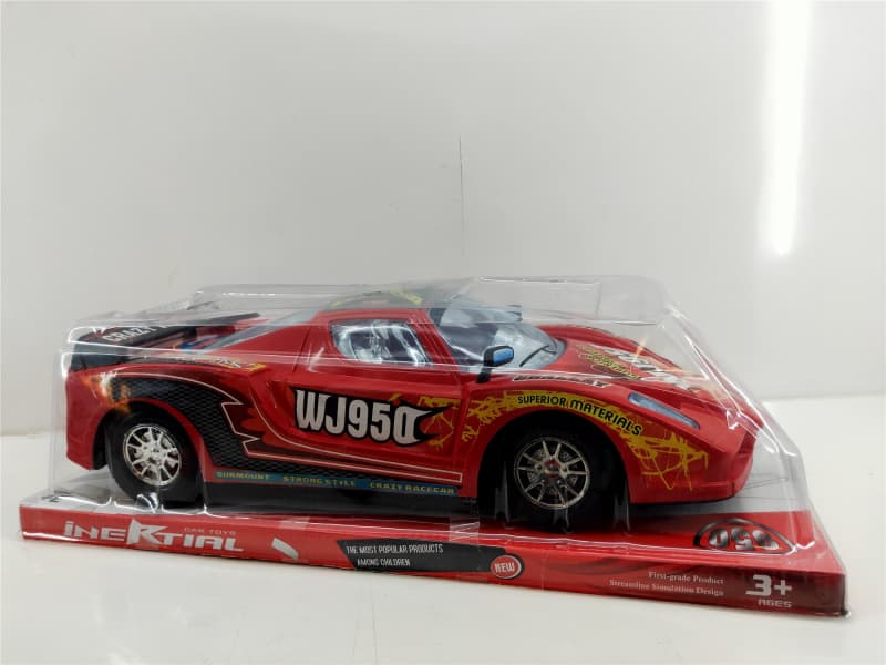 Painted Black Wheel Plated Inertial Car