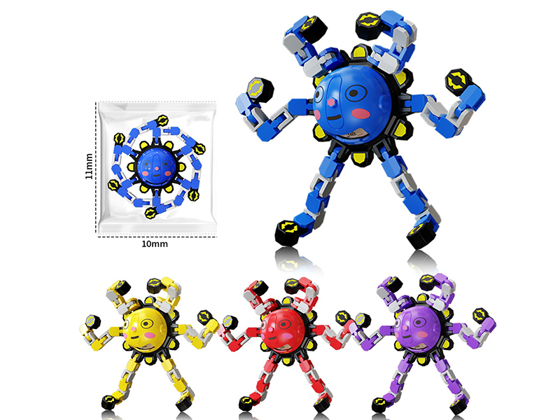 Changing-Face Fingertip Mechanical Top(Normal Version)