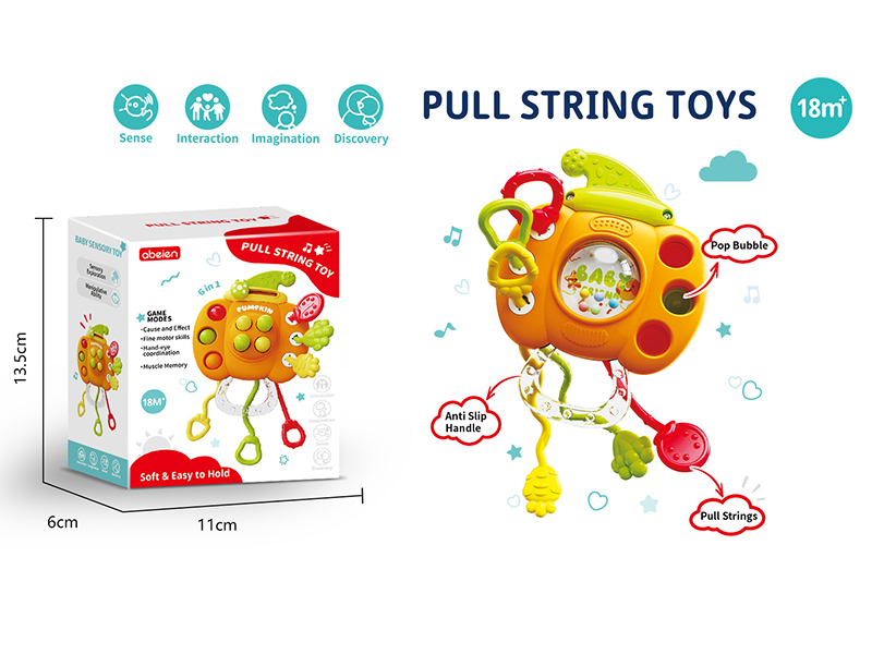 Pumpkin Pull String Toys