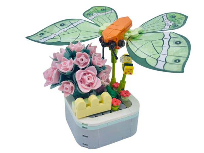Butterfly Succulent Small Particle Building Blocks