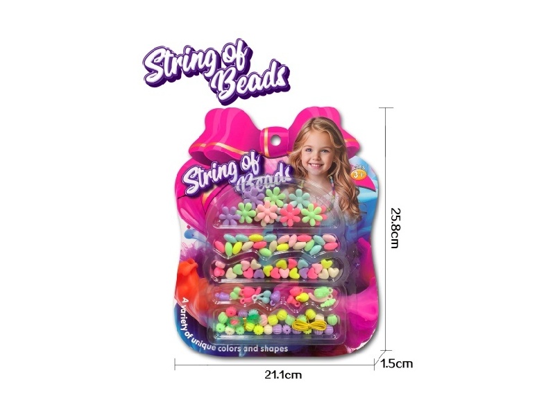 Hamburger Macaron Bead Pack