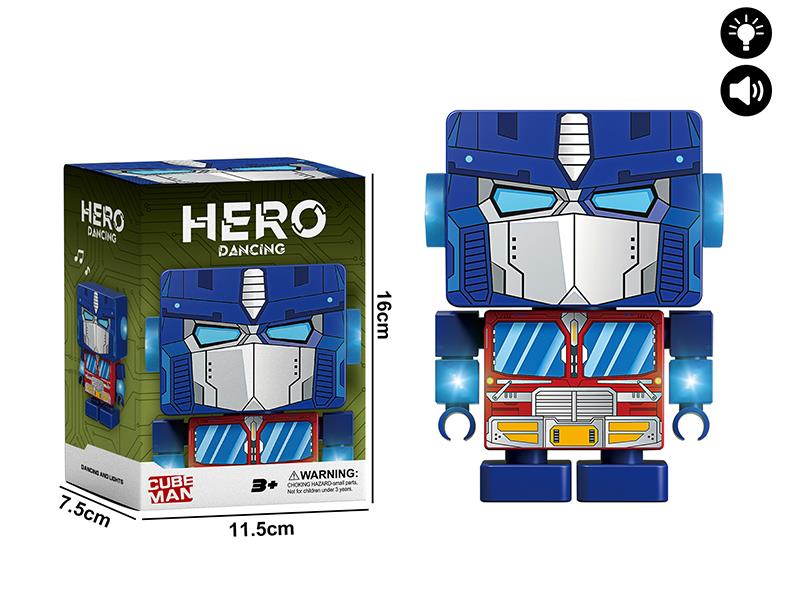 Dancing Optimus Prime With Lights And Music