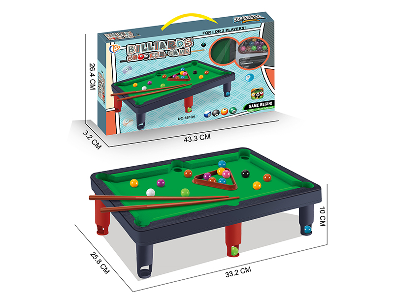 Flocked Billiards Table Toy