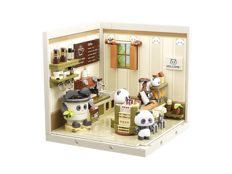 Building Block: Panda Doesn'T Roll Coffee