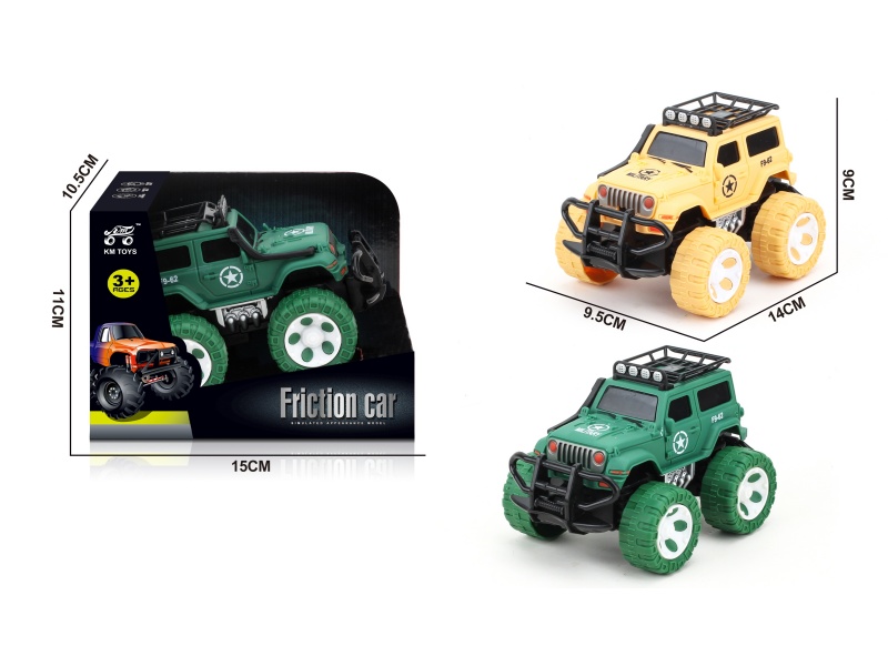 Jeep Wrangler Military Vehicle Inertia Car