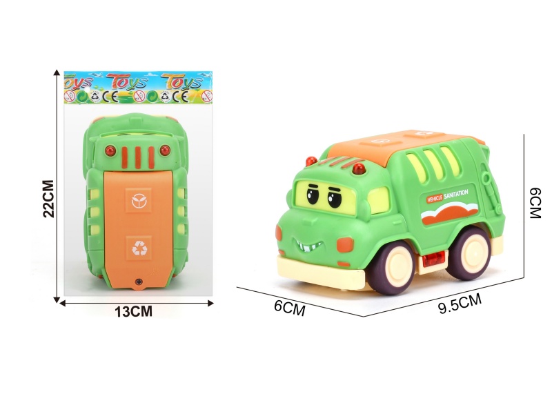 Q-Version Sanitation Rebound Vehicle