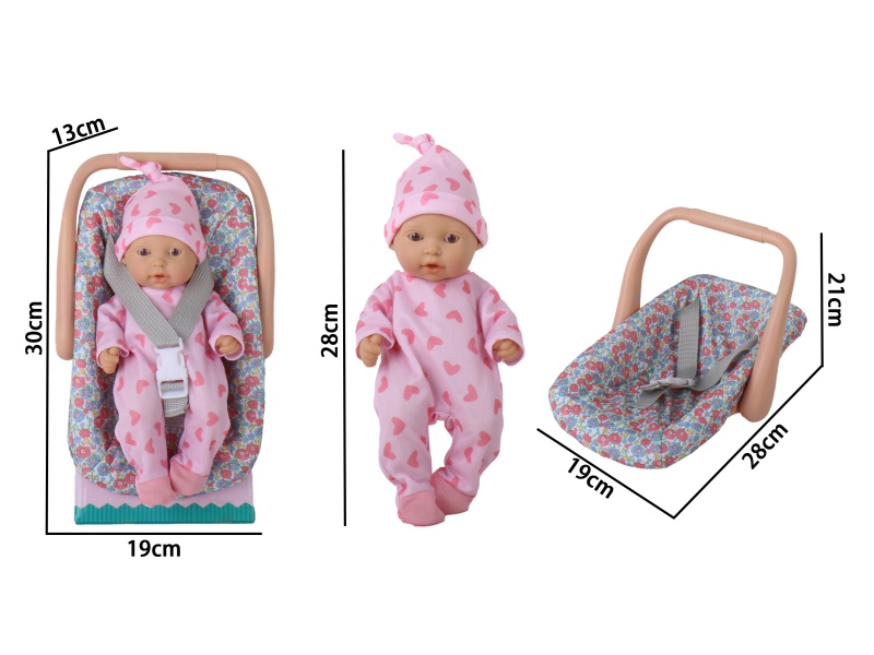 11-Inch Full-Body Rubber Sleeping Basket Without Ic (With Female Features)
