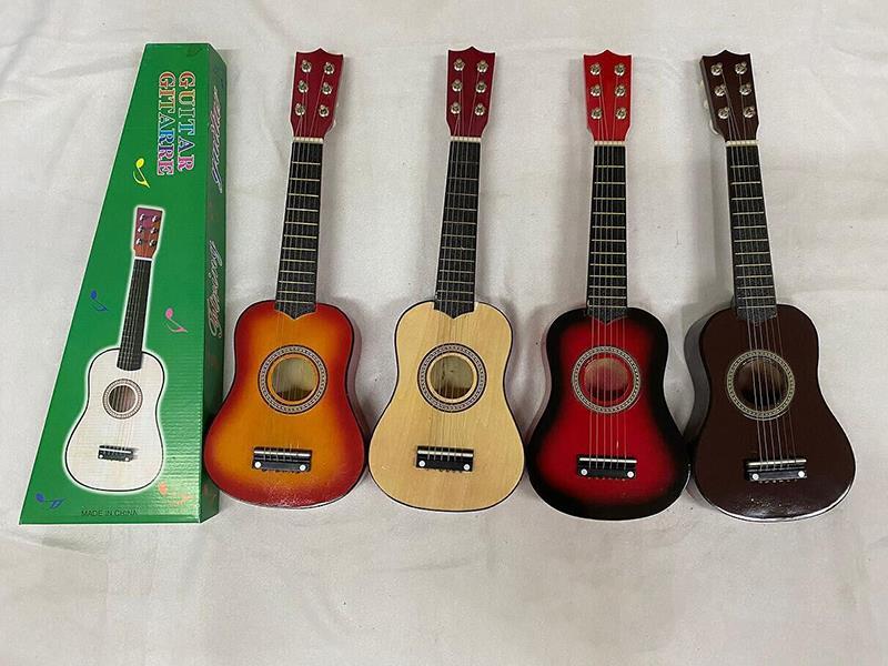 21-Inch Wooden Steel Wire Guitar