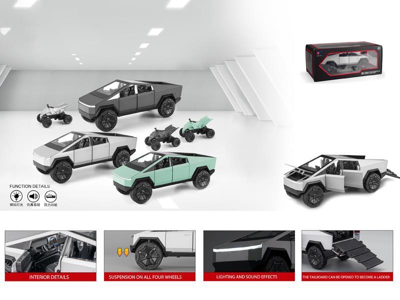 1:24 Alloy Tesla Pickup Truck