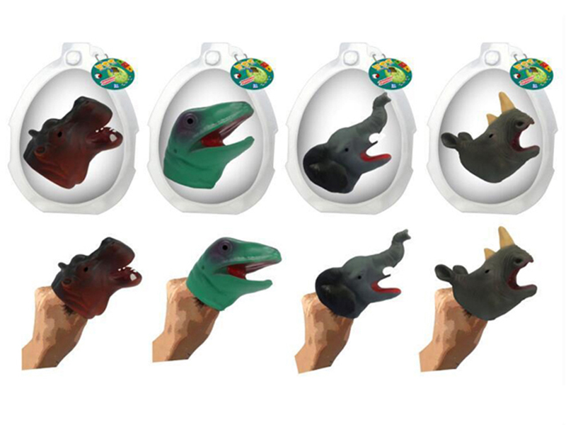 Wild Animal Soft Plastic Hand Puppet