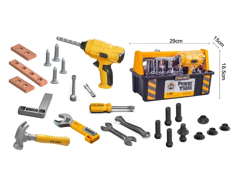 Tool Manual Drill Set (Portable Case)