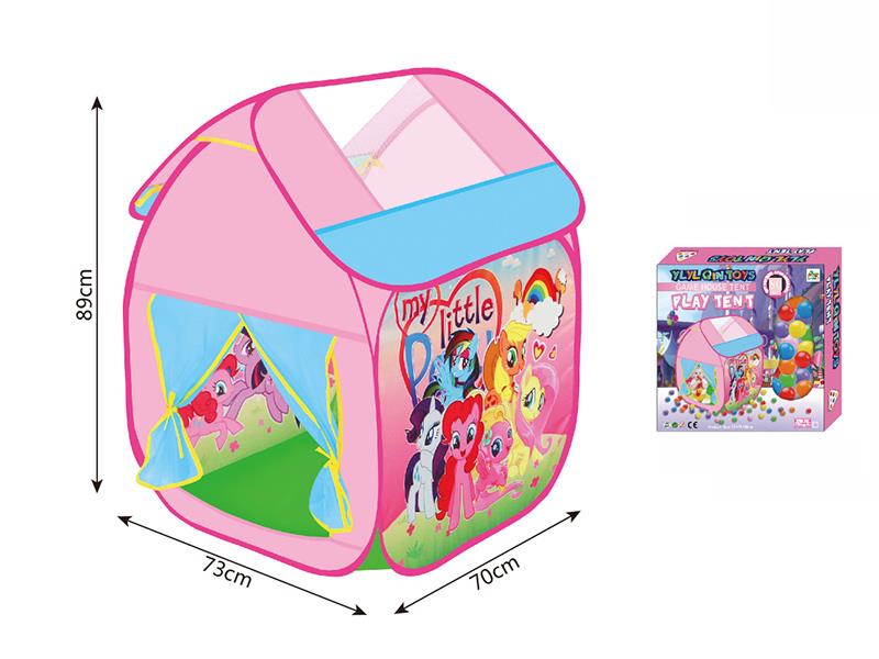 Children's Play Tent House + 80 Balls