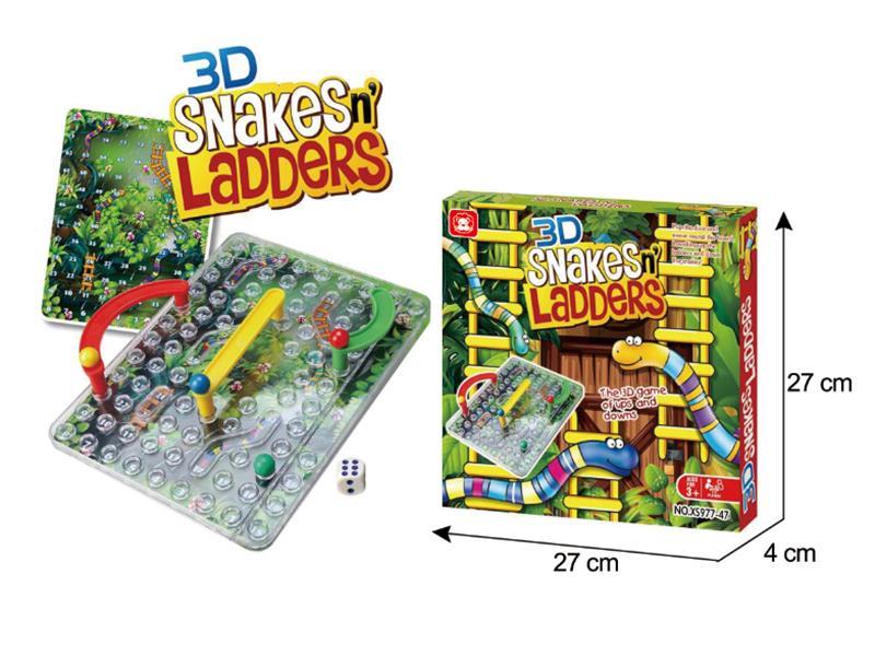 3D Snakes&ladders