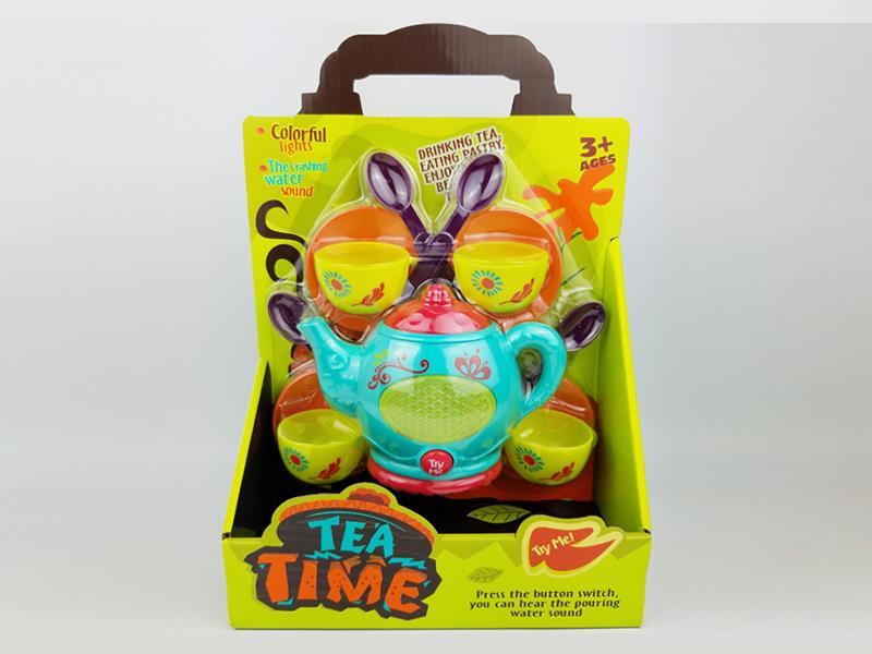 Colorful Light Music Teapot