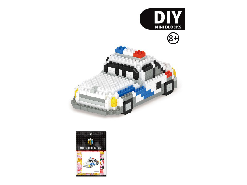 Police Car Building Block Car Series 303 PCS