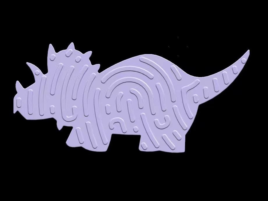 The Dinosaur Twisted The Stress-Relieving Board