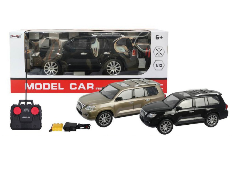 1:12 Four-Way Simulation Lexus Remote Control Car With Lights And A Regular Remote Control