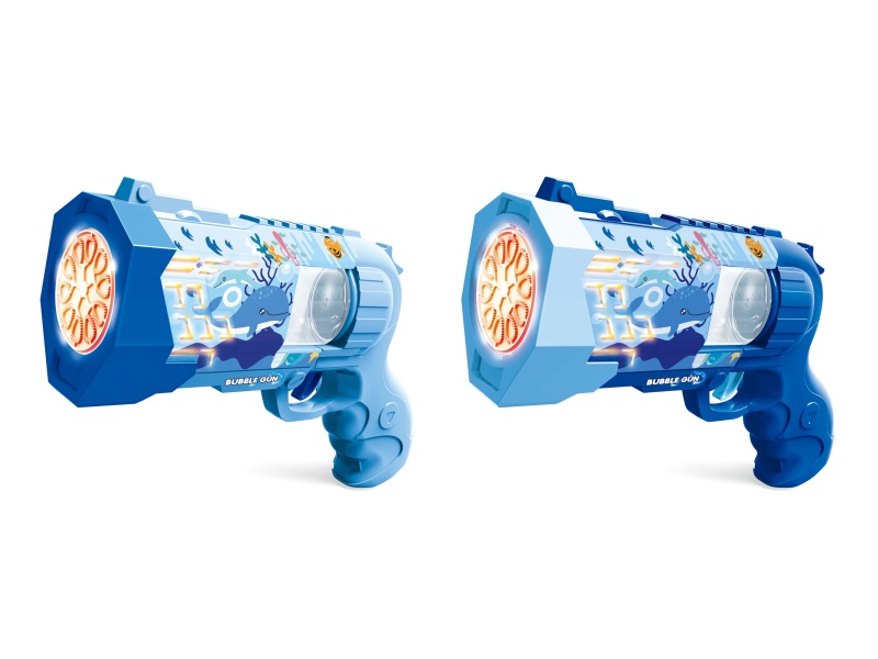 Left-Wheel Unicorn Bubble Gun