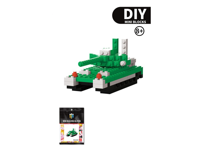 Military Series - 146 PCS Of Tank Building Blocks