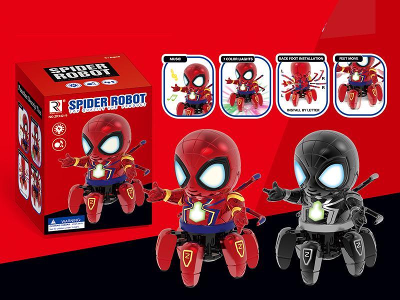 Six Claw Spider-Man  Robot With Light And Music