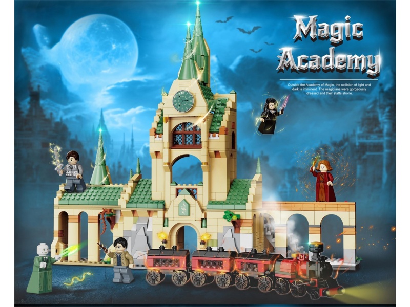 Magic Academy: Showdown With Building Blocks