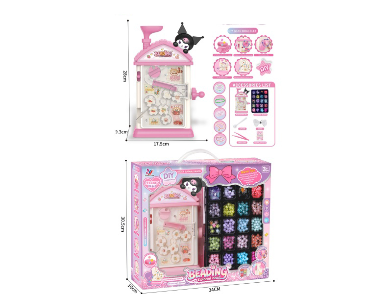 Pink Koroimi Beading Machine