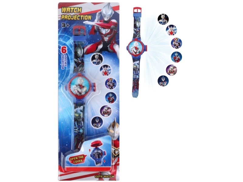 Ultraman Projection Rotating Electronic Watch