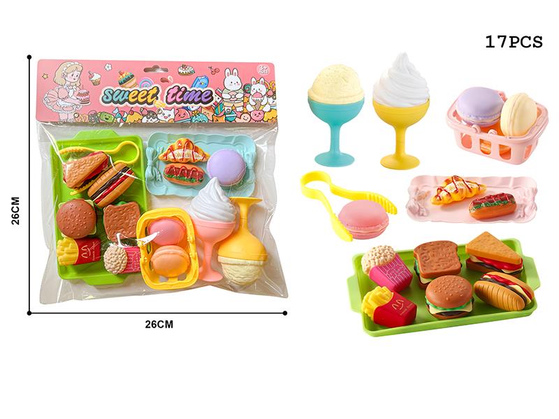 Hamburger Dessert Set 17pcs