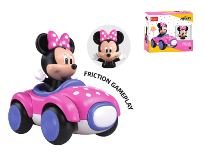 Minnie Assembly Friction Car 7pcs