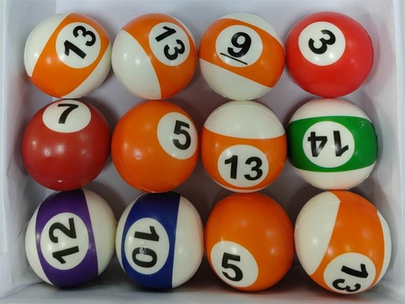 6.3cm PU Ball Billiards