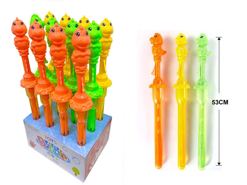 Dinosaur Western Sword Bubble Stick 12PCS