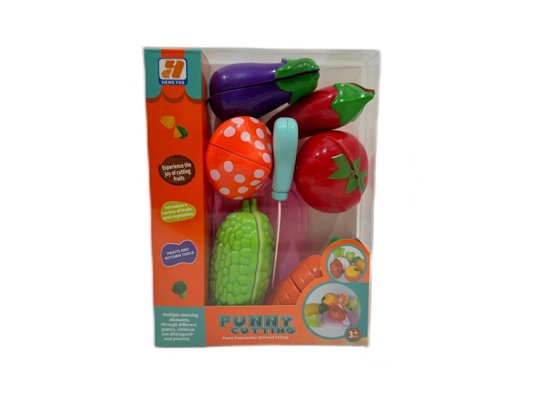 Vegetable Slice Fun House Set (14Pcs)