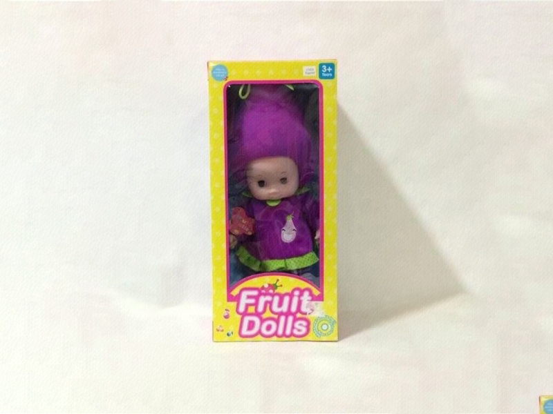 18-Inch Musical Eggplant Doll