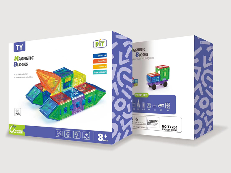 Magnetic Building Blocks 90pcs