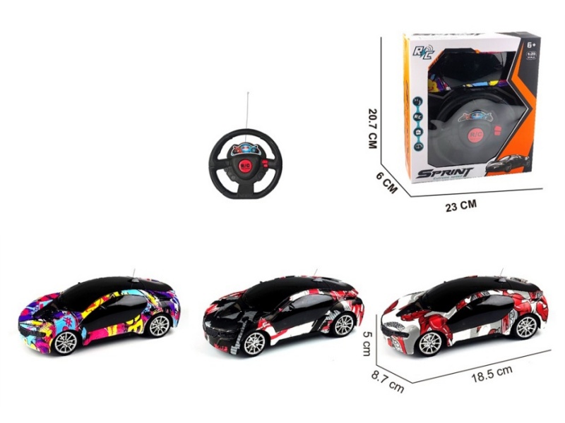 2-Channel  Remote Control Graffiti Bmw