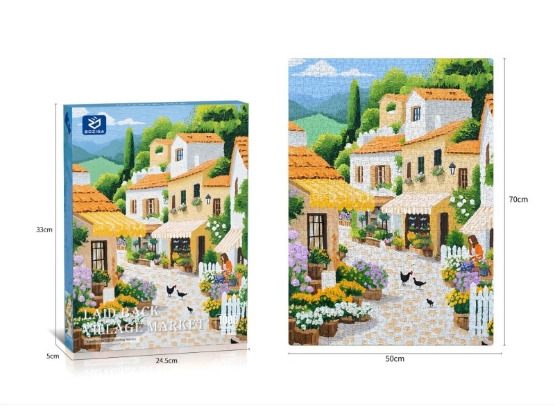 Oil Painting Puzzle (1000 Pieces)