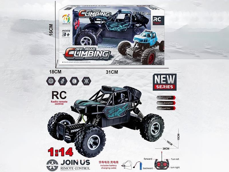 27Mhz 1:14 4-Channel Remote Control Cross-Country Car