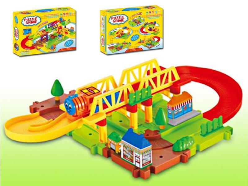 30PCS B/O Rail Train Building Blocks