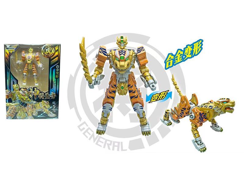 Divine Beast Tiger Transfiguration Robot Toy