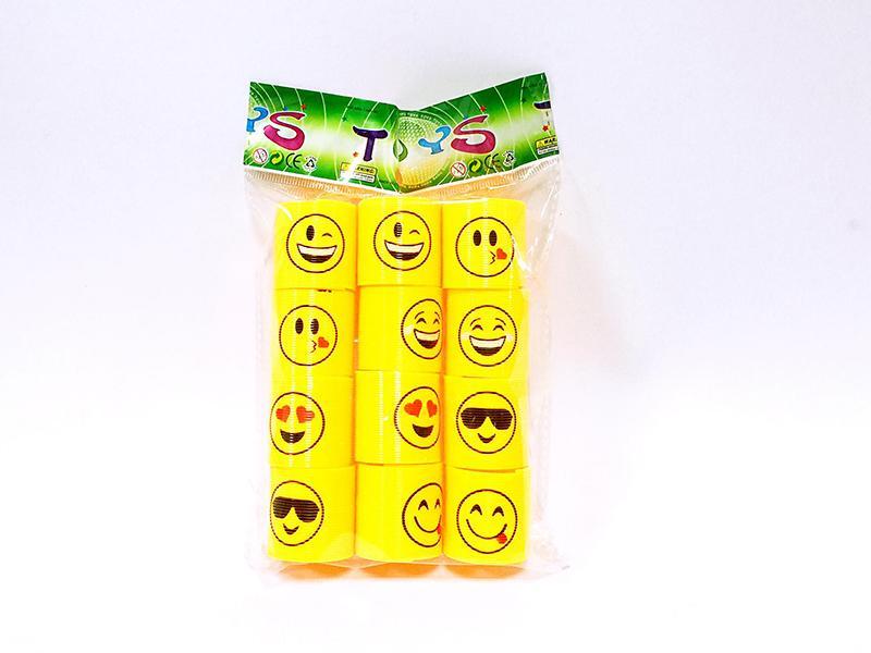 Smiling Face Rainbow Circle