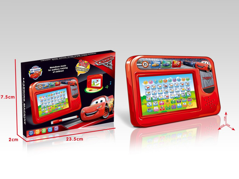 (Cars) English Audio Learning Small Drawing Board