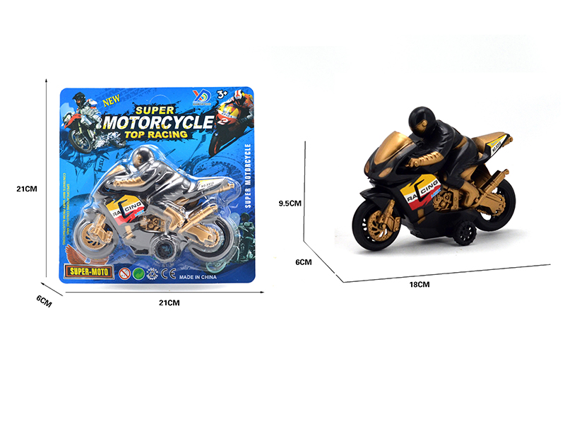 Friction Motorcycle Toy